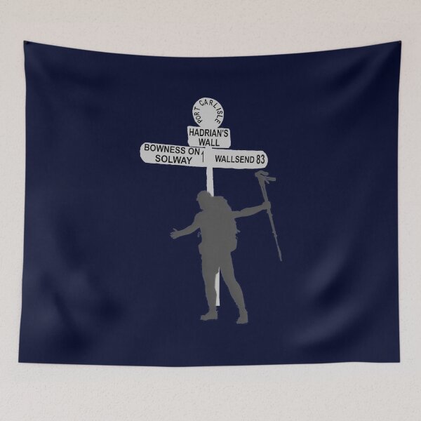 Item preview, Hadrian's Wall signpost walking challenge designed and sold by cycleexplorers.