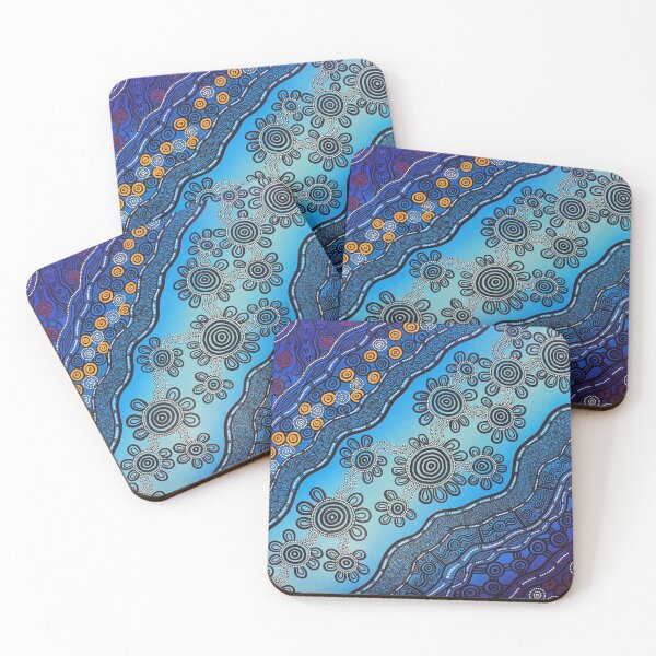 Item preview, Authentic Aboriginal Art - The Good Times designed and sold by HogarthArts.