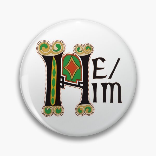 Item preview, illuminated manuscript he/him  designed and sold by eleeeeeee.