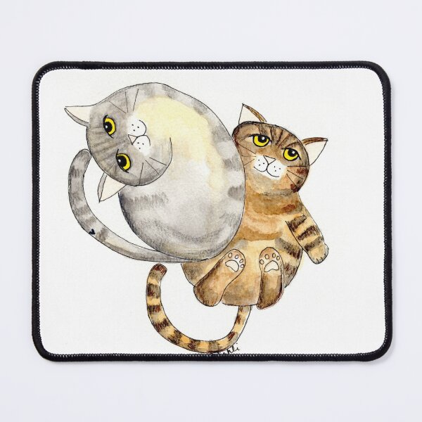 Item preview, Two Cuddly Kitties designed and sold by Mahli's  Artful Whimsy.