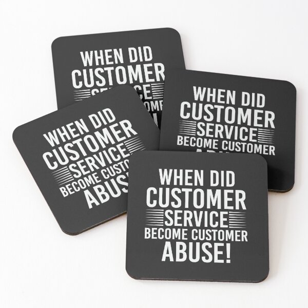 Item preview, bad customer service designed and sold by quotefactory.