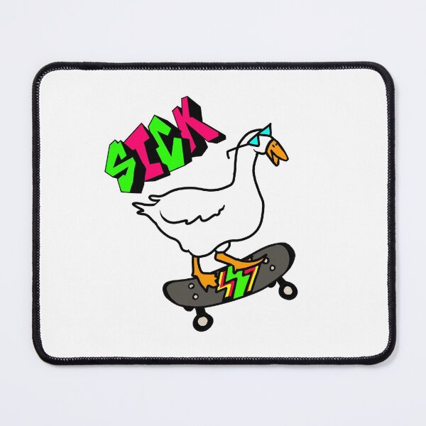 Item preview, SICK Goose on Skateboard, Skater Bird.... So Rad! designed and sold by WhatWhatDesigns.
