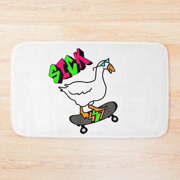 Item preview, SICK Goose on Skateboard, Skater Bird.... So Rad! designed and sold by WhatWhatDesigns.