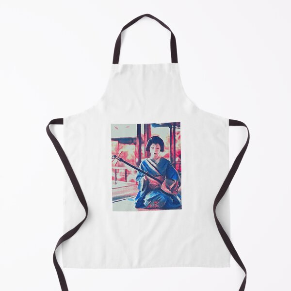 Item preview, GEISHA ART - TRADITIONAL JAPANESE GEIKO PERFORMER designed and sold by MrCreativeArts.