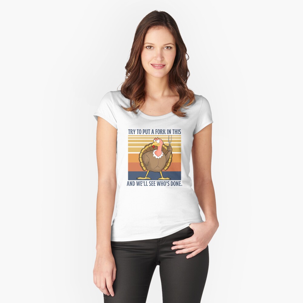 Item preview, Fitted Scoop T-Shirt designed and sold by Dallas-Artworks.