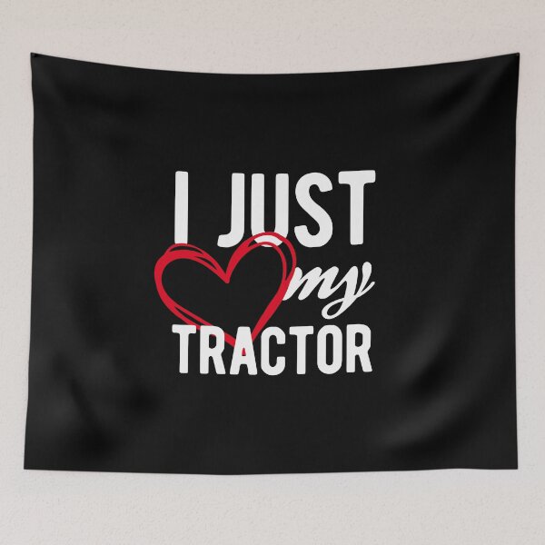 Item preview, Funny Farmer Gift - I Just Love My Tractor designed and sold by onicon.