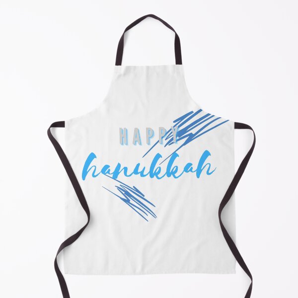 Item preview, Happy Hanukkah | Blue and Silver designed and sold by WordsToArt.