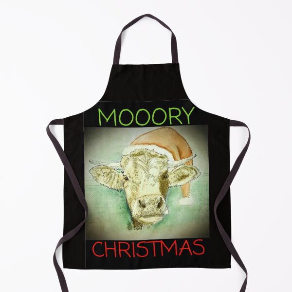 Item preview, Mooory Christmas Farm Animals Cow designed and sold by ClosLineDesigns.