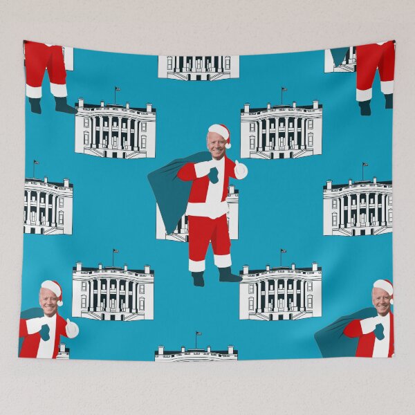 Item preview, santa claus joe biden christmas white house designed and sold by Gossip Rag.