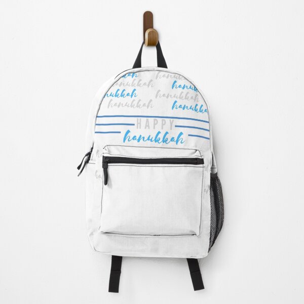 Item preview, Happy Hanukkah | Blue and Silver Hanukkah designed and sold by WordsToArt.