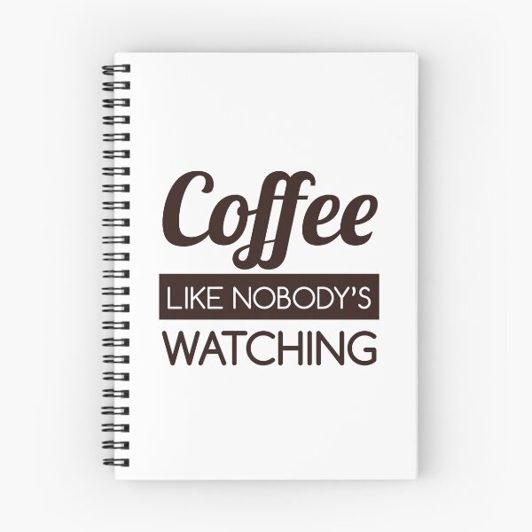 Item preview, Coffee Like Nobody's Watching designed and sold by RYUKEN.