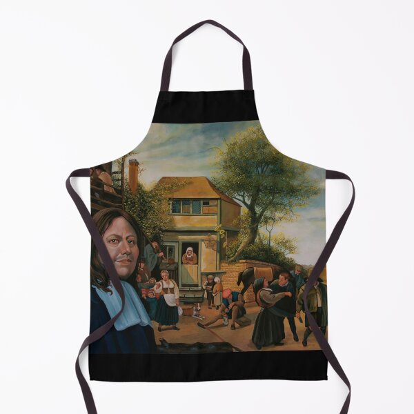 Item preview, Jan Steen Peasants before an Inn Painting designed and sold by PaulMeijering.