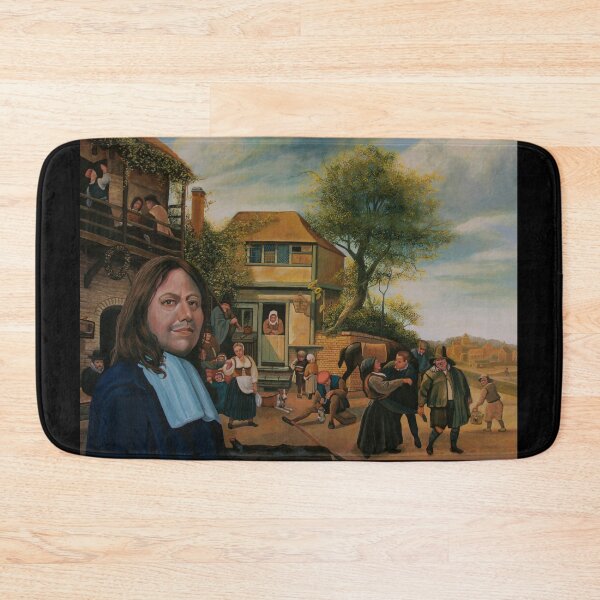 Item preview, Jan Steen Peasants before an Inn Painting designed and sold by PaulMeijering.