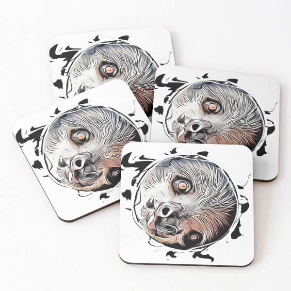 Item preview, Graffiti Sloth Head designed and sold by Jayda Bruce.