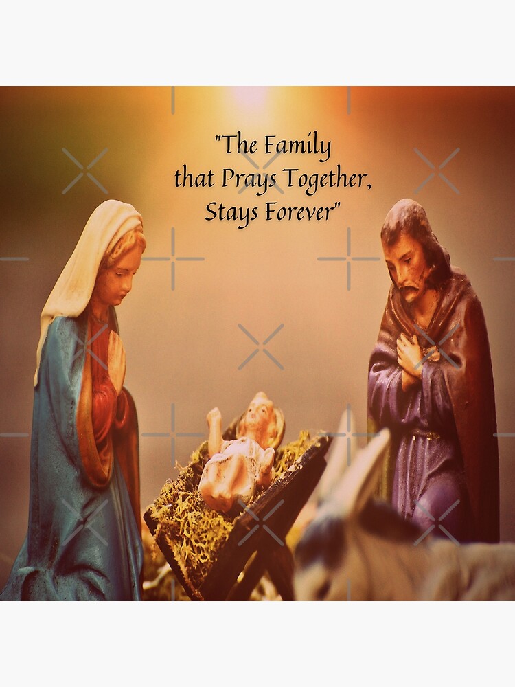 La Sainte Famille de JÉSUS, Marie et Joseph
