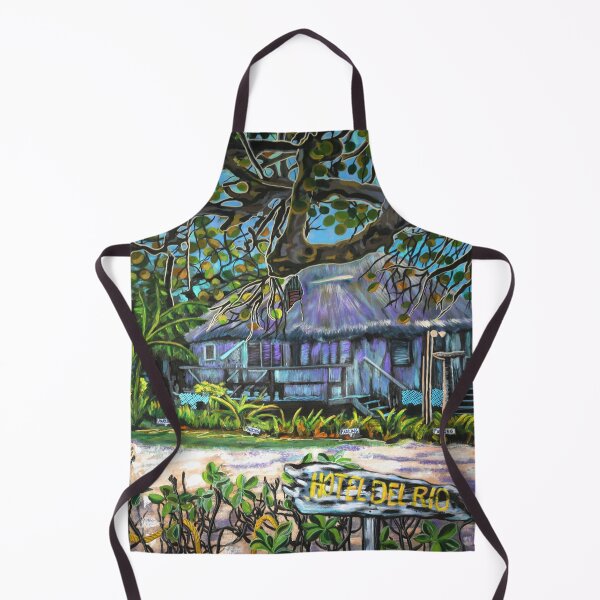Item preview, Hotel Del Rio San Pedro Belize designed and sold by caribbeancolors.