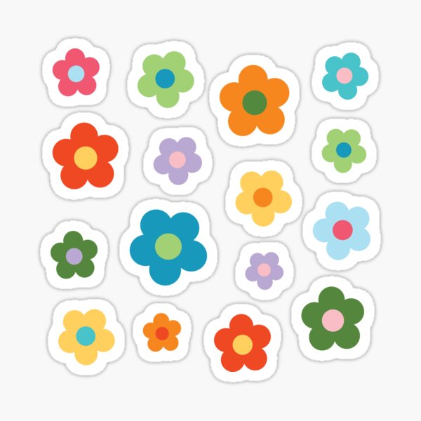 Aperçu de l'œuvre Fleurs groovy créée et vendue par mynameisliana.