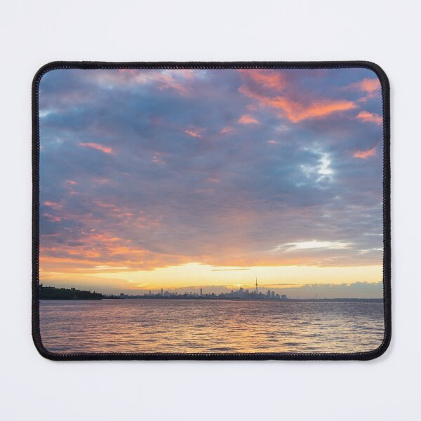 Item preview, Just Before Sunrise - Toronto Skyline Under Spectacular Clouds designed and sold by Georgia Mizuleva.