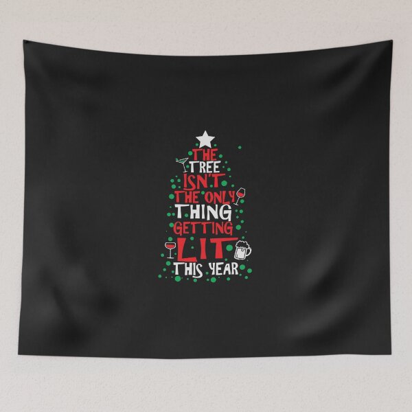Item preview, The Only Thing Getting Lit This Year designed and sold by barrajedge.