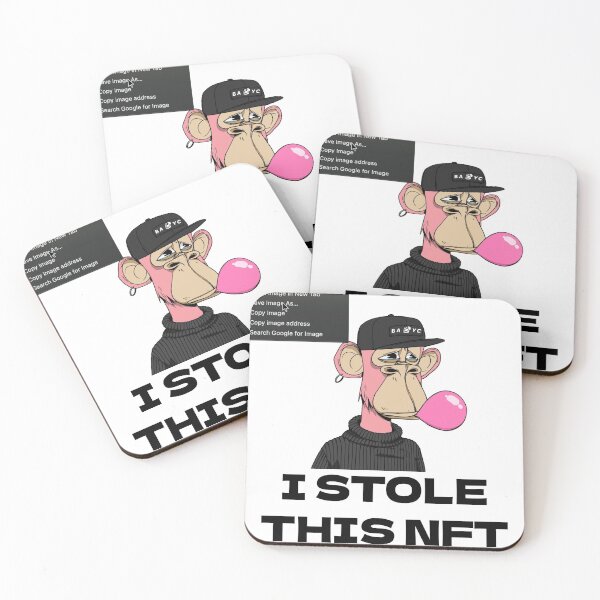 Item preview, I STOLE THIS NFT monkey designed and sold by chilly2370.