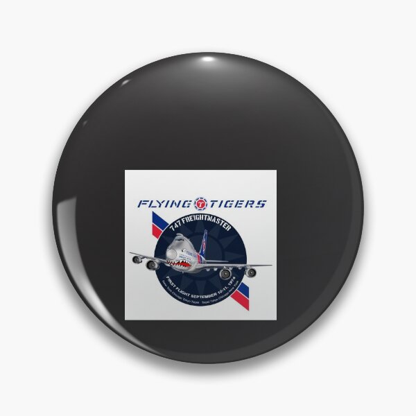 Item preview, FLYING TIGERS 747 Sticker designed and sold by ChristopherRa.
