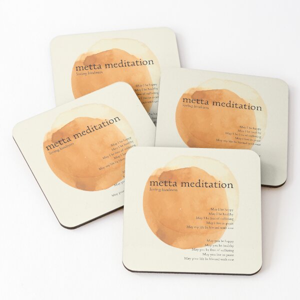 Item preview, Metta Meditation Orange Loving Kindness designed and sold by The Art of the  Pause.