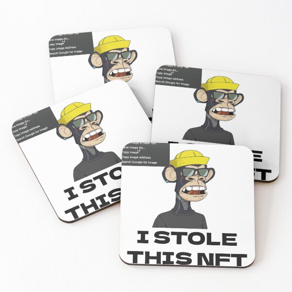 Item preview, I STOLE THIS NFT monkey 2 designed and sold by chilly2370.