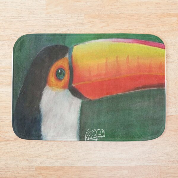 Aperçu de l'œuvre Toucan à l'aquarelle créée et vendue par VFiore.