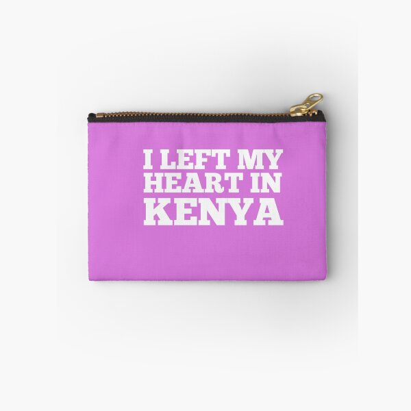 Item preview, I Left My Heart In Kenya Love Native Homesick T-Shirt designed and sold by AlwaysAwesome.