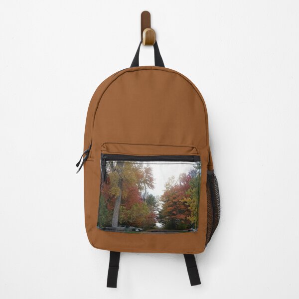 Item preview, Suburban Street in Autumn designed and sold by PandaTShirtShop.