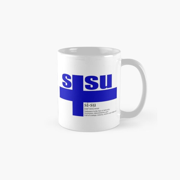 Aperçu de l'œuvre Définition SISU Courage finlandais créée et vendue par JCL Design Studio.
