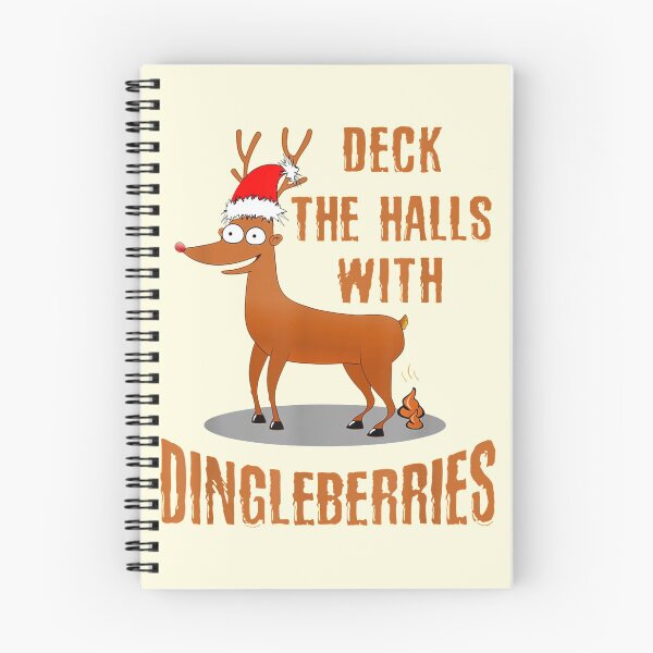 Item preview, Christmas Humor Deck Halls with Dingleberries Christmas Poop designed and sold by blockerbab.