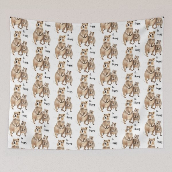Item preview, Be Happy Golpher Animal Stickers  Buy any 4 and get 25% off.    Buy any 10 and get 50% off.  designed and sold by lduke47.