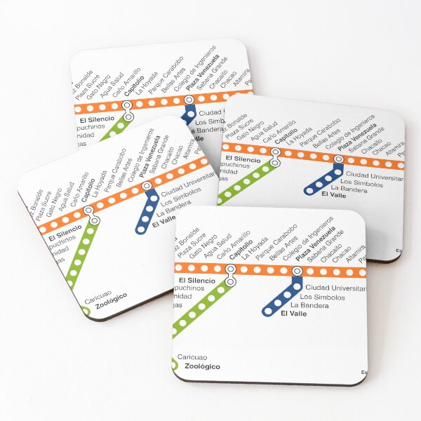 Item preview, Caracas Metro System 1982 designed and sold by OneDailyDesign.