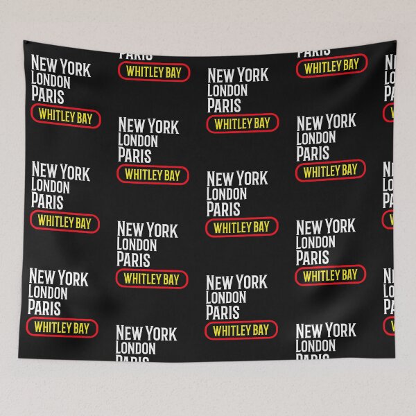 Item preview, New York London Paris Whitley Bay designed and sold by MerchByCraig.