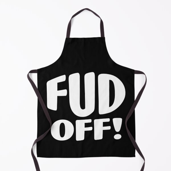 Item preview, No to Crypto FUD! - White Text designed and sold by CryptoStyles00.