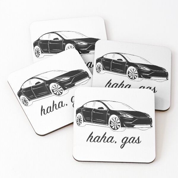Artikelvorschau, Haha Gass Teslas Modell Lustig entworfen und verkauft von Harleyharvey.