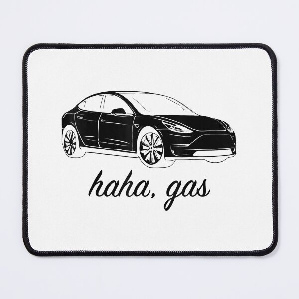 Item preview, Haha Gass Teslas Model Funny designed and sold by Harleyharvey.