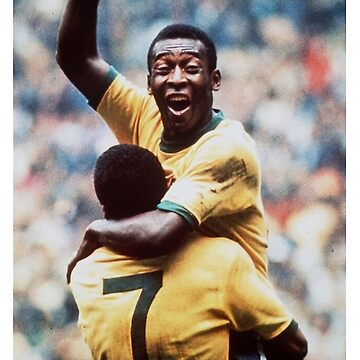 Pele Jersey Sticker for Sale by slawisa