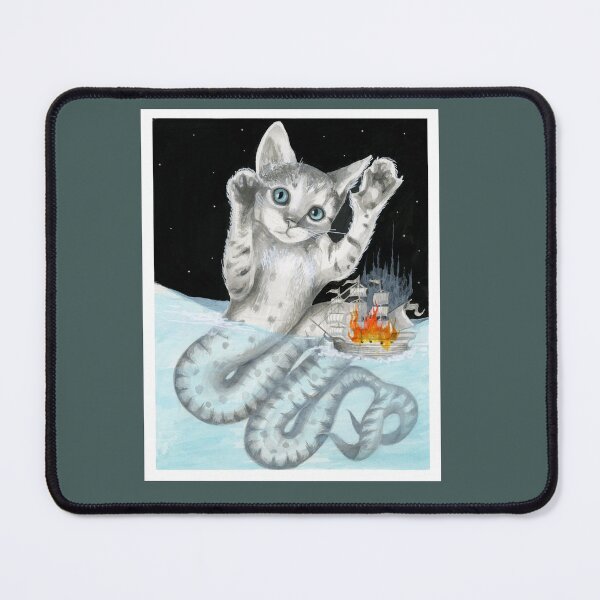 Item preview, Tatzelwurm vs. Ship designed and sold by Deann Acton.