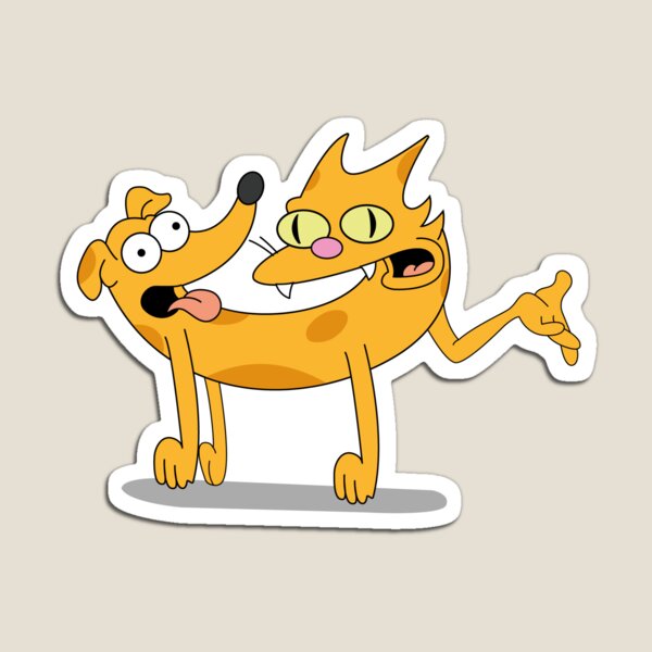 Item preview, Cat dog simpsons designed and sold by frangipanms.