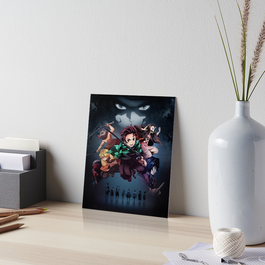 "Demon Slayer - Kimetsu No Yaiba" Art Board Print By Anime-Store01 ...