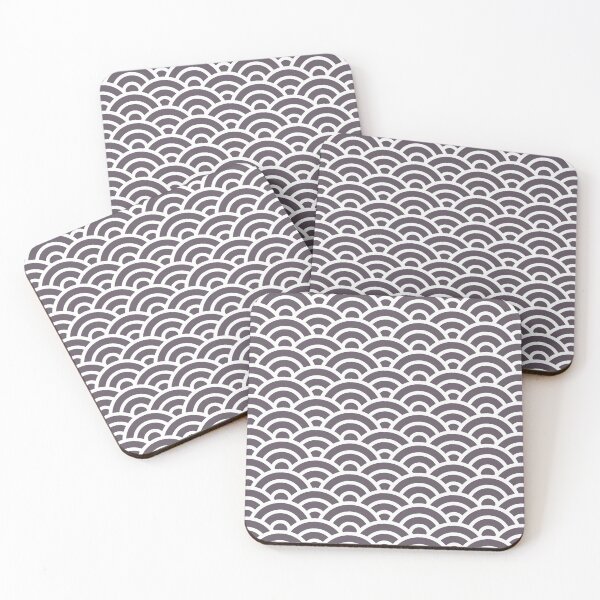 Item preview, FUJISUSUTAKE 220 Seigaiha Waves - Energetic Ver. | Japanese Pattern Wagara designed and sold by Polariszero.