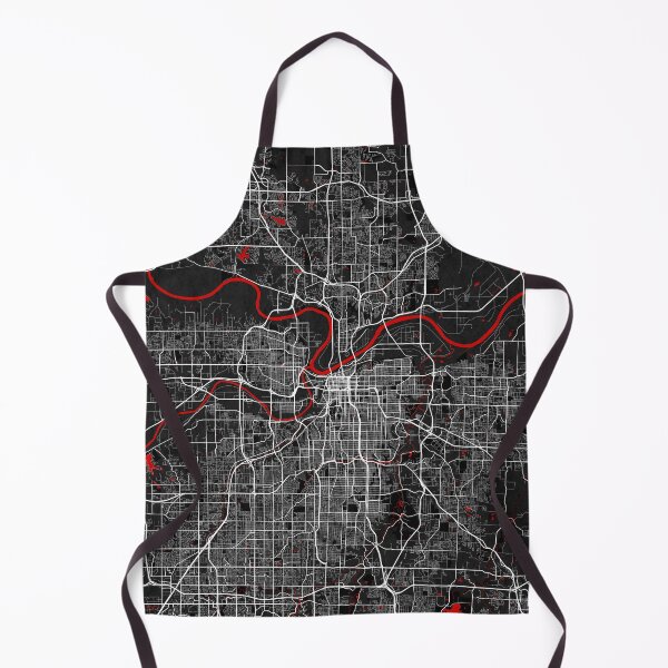 Item preview, Kansas City Map of Missouri, USA - Oriental designed and sold by deMAP.