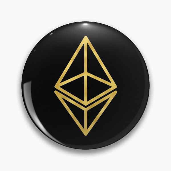 Item preview, Ethereum Icon Gold designed and sold by Roxanneloncar.