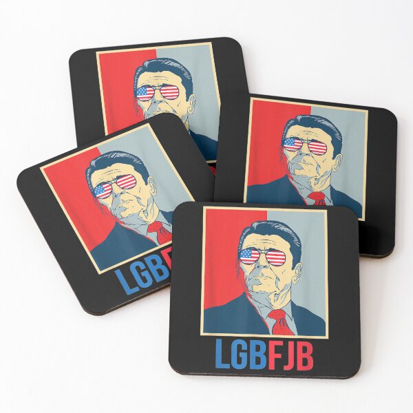 Item preview, Lgbfjb T - Ronald Reagan Us Flag Sunglasses designed and sold by Harleyharvey.