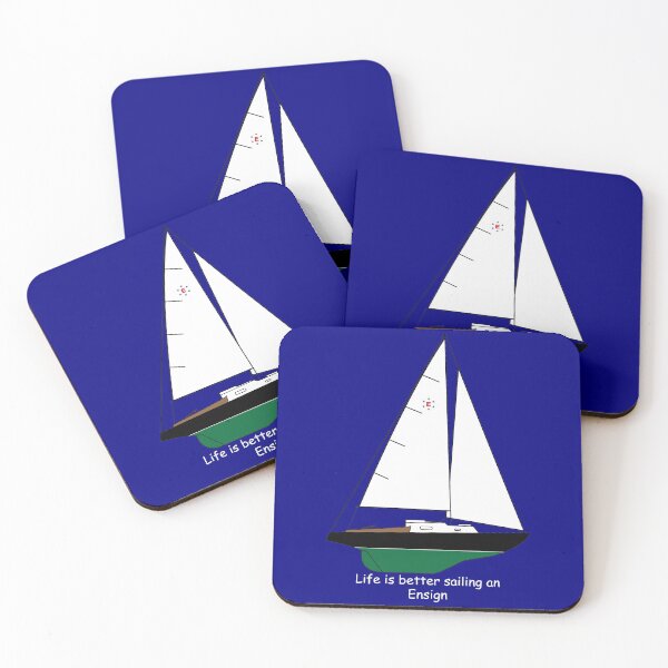 Item preview, Pearson Ensign Sailboat - Life is better sailing an Ensign designed and sold by CHBB.