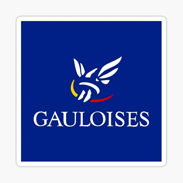 "Gauloises" Sticker for Sale by gosuccess Redbubble