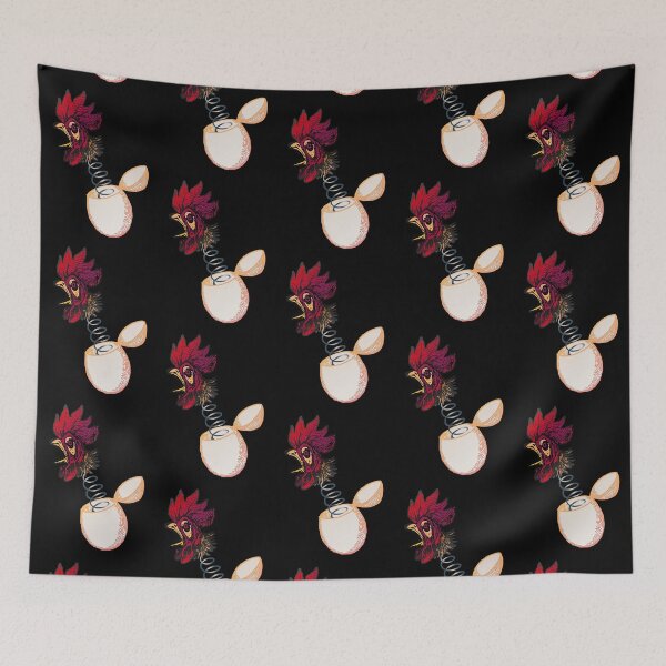Item preview, Rooster Jack in an Egg Rooster Head Springing Egg designed and sold by MOP-tees.