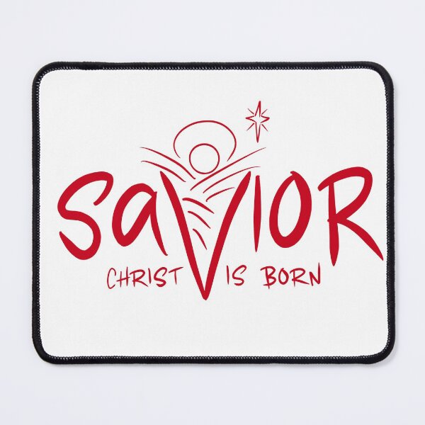 Item preview, Christmas Christ is Born Savior of the World designed and sold by Vondac.